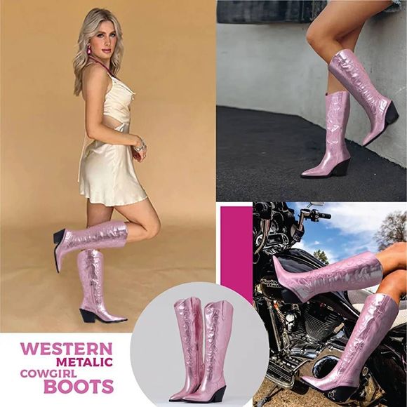 NWOT Boots Pink Ankle Boots & Booties - Picture 5 of 10